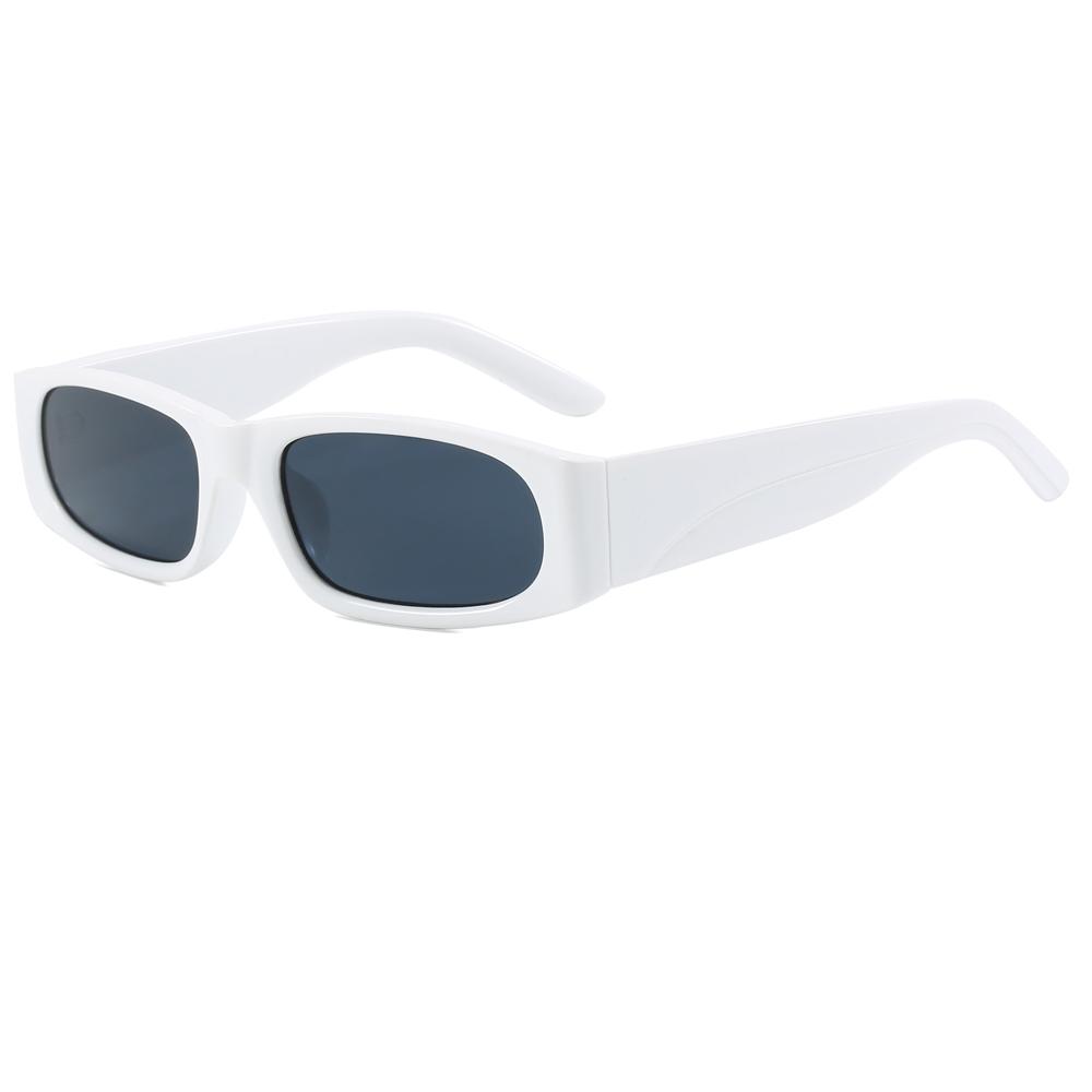 Superhot Eyewear 41537 Fashion 2024 Retro Women Small Rectangle Narrow Sunglasses