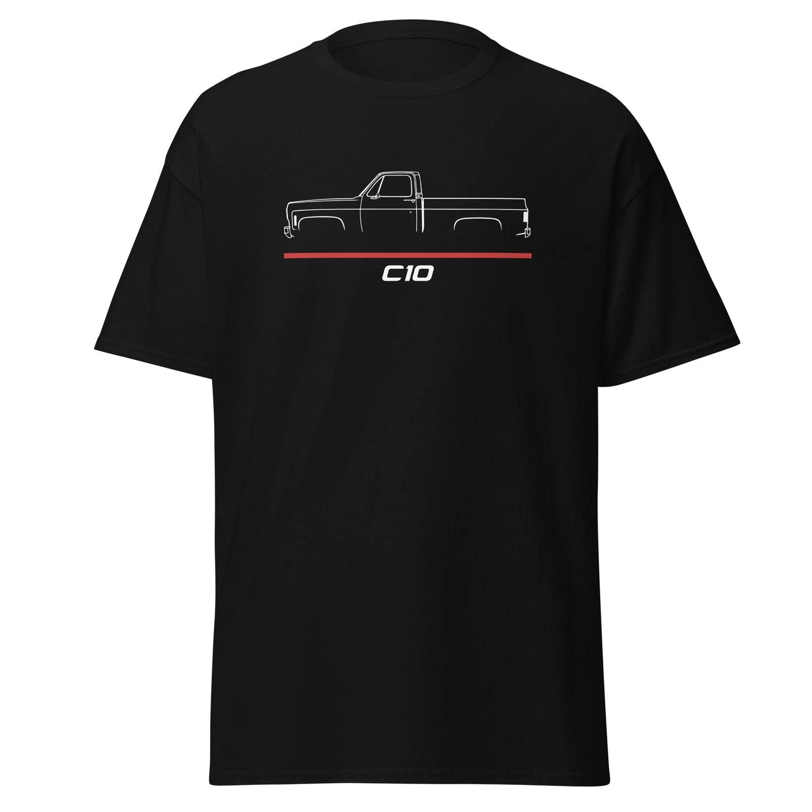 C10 Truck 1975 Classic Squarebody Custom Shop Style Graphic T-Shirt Gift 4XL