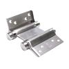 1Pcs Double Open Spring Hinge Stainless Steel Two-Way Free Door Hinge