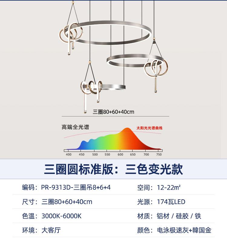 Modern LED Pendant Light Minimalist Living Room Creative High-end Style Dining Room Home Kitchen Bedroom Ceiling Pendant Light