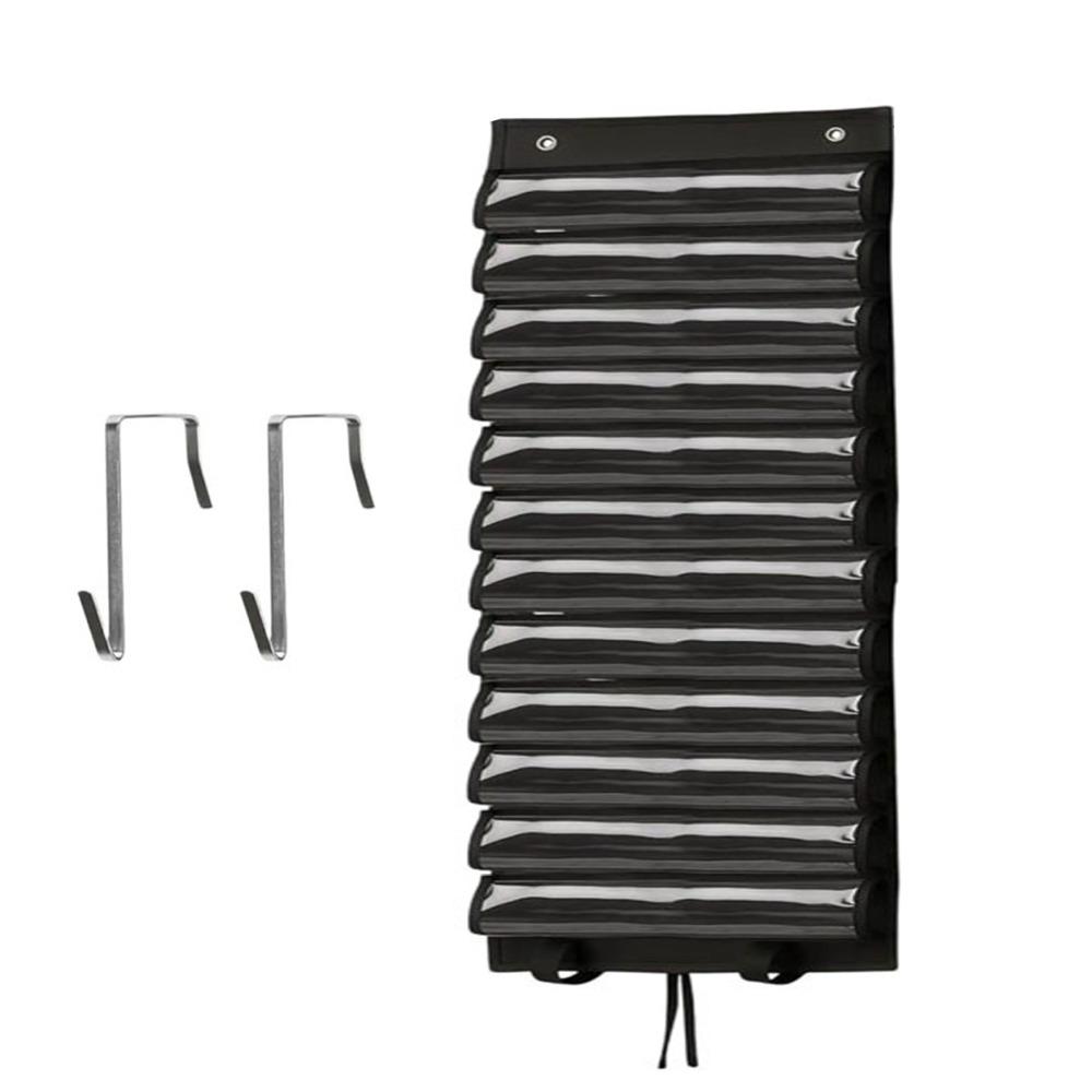 Plastic Slots Playmat Tube Transparent Playmat Storage Bag Game Mat Storage Wall Organizer