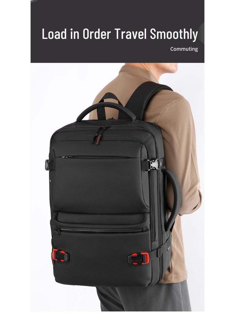 Men's Premium Multi-Functional Laptop Backpack: Large Capacity for Business & Travel