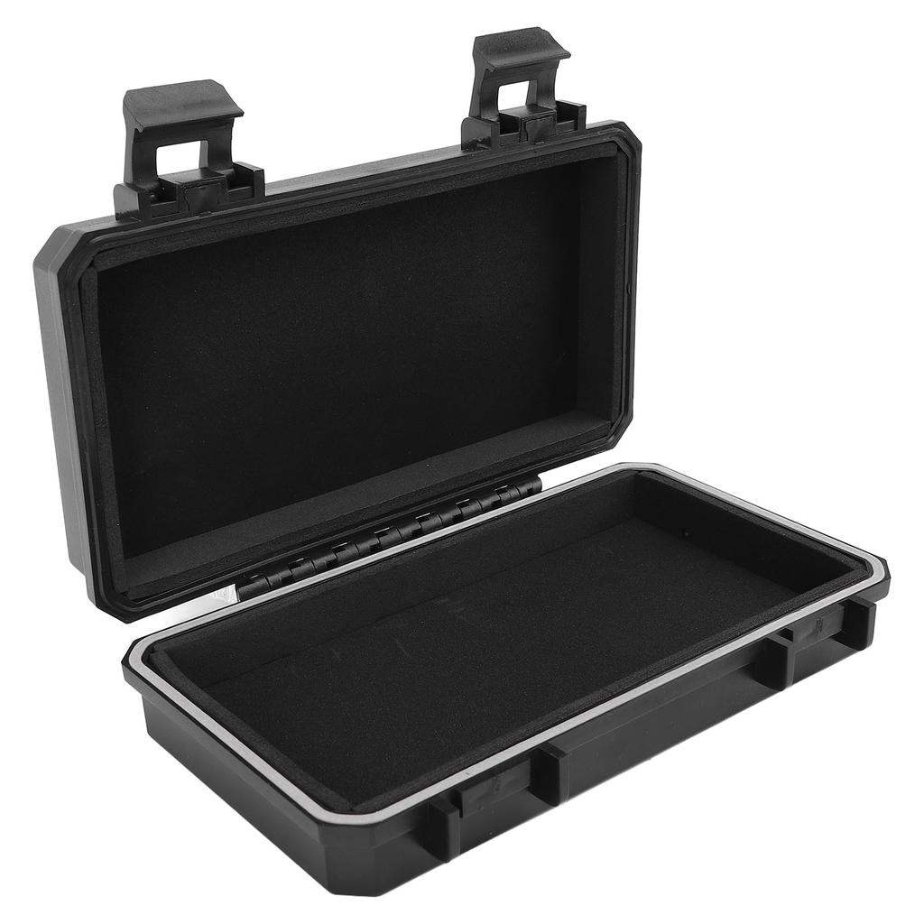 Magnetic Key Box Under Car Concealed Holder Tool Storage Organizer for Security Labels Door and Car Keys 19x12.5x4.7cm