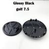 qqq- Replace 2pc Car Front Grille Badges Cover Rear Trunk Emblem Covers Stickers For Volkswagen VW GTI Golf 5 MK6 Golf 7 MK7.5