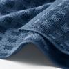 MUJI Fluffy Pile Bath Towels Set of 60 x 120 Blue 84971327 (Patterned), 4, cm, Check,