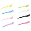 Pack Of 8 No Trace Hair Clip For Women Hair Styling Professional Salon Use Bright Color