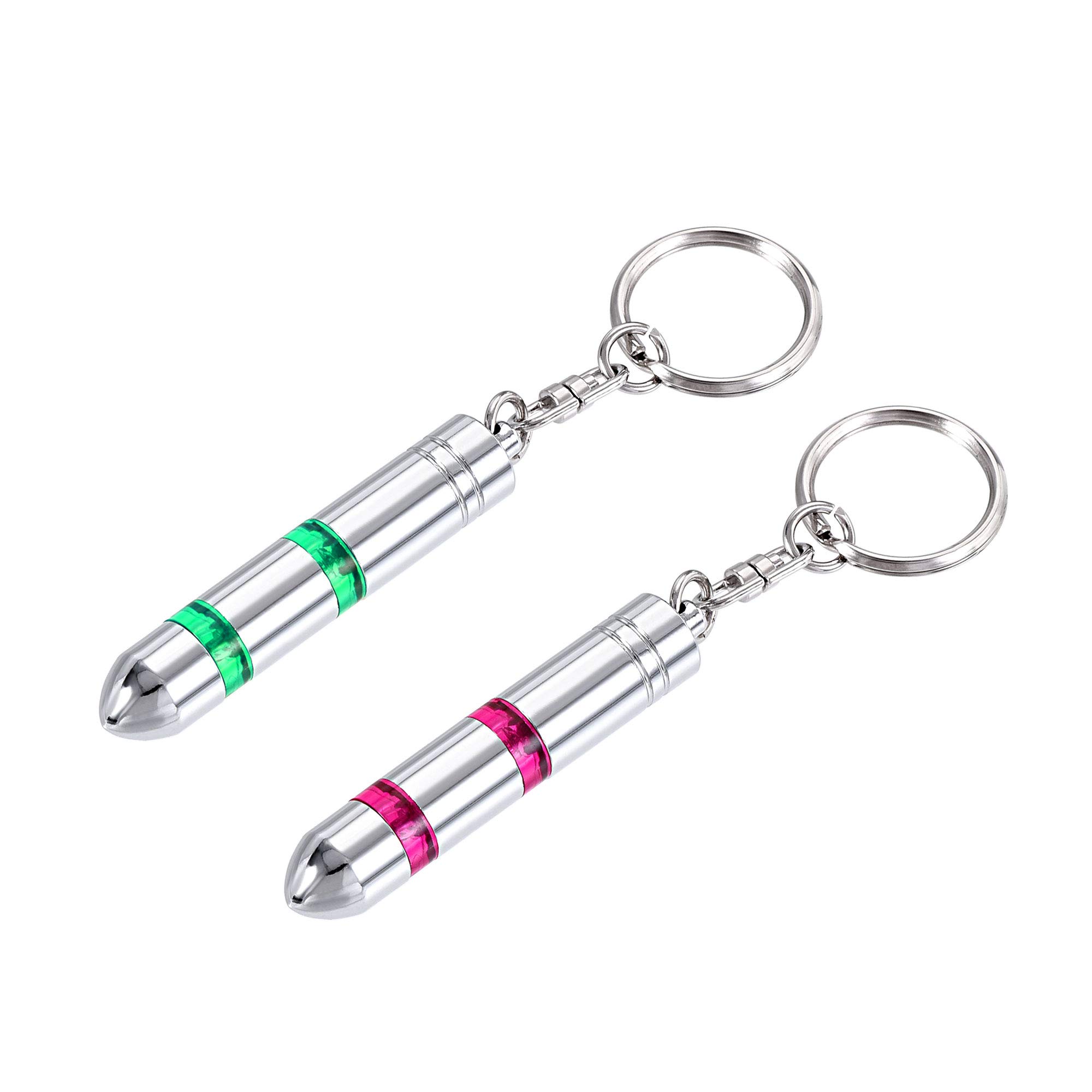 

uxcell Брелок для человека статического вторичного разряда ESD Брелок с хромированной поверхностью и магнитной головкой и 1 антистатическим корпусом/автомобилем, Элиминатор, зелёный