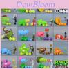 Pvz Plants Vs Zombies Peashooter Pvc Action Figure Easter Wood Decoration For Kids