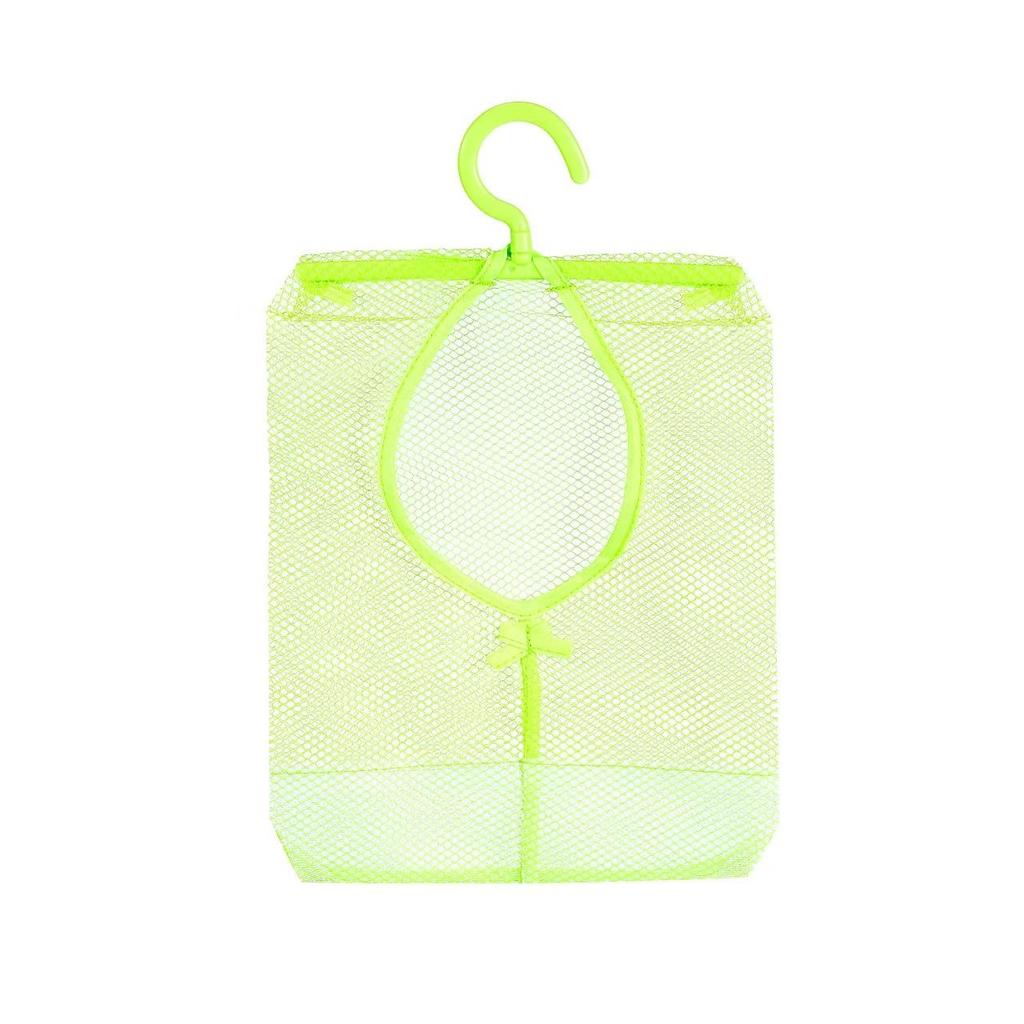 Rangement suspendu pour cuisine et salle de bain Sac en filet à pinces à linge Organisateur à crochet suspendu et Organisateur de paniers de rangement
