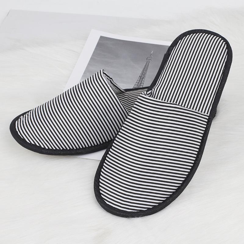 Jednorázové lněné pantofle pro hotely, B&B, salony a cestování