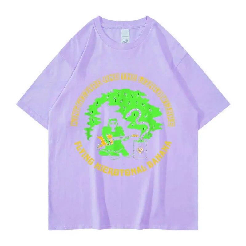 King Gizzard and The Lizard Wizard TShirt Rock Band Retro Hip Hop T-shirt Unisex WoUnisex Fashion Cotton Oversized T Shirts Streetwear