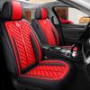 1PC Car Seat PU Leather Car Seat Covers Breathable Waterproof Leather Automotive Seat Covers for Cars SUV Truck Sedan Universal Anti Slip Seat Cover
