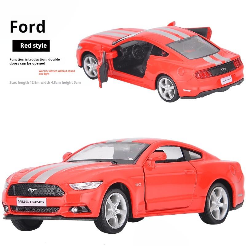 1:36 American Super Car 2015 Ford Mustang GT Simulation Exquisite Diecasts & Toy Vehicles RMZ city Alloy Collection Model 5 Inch