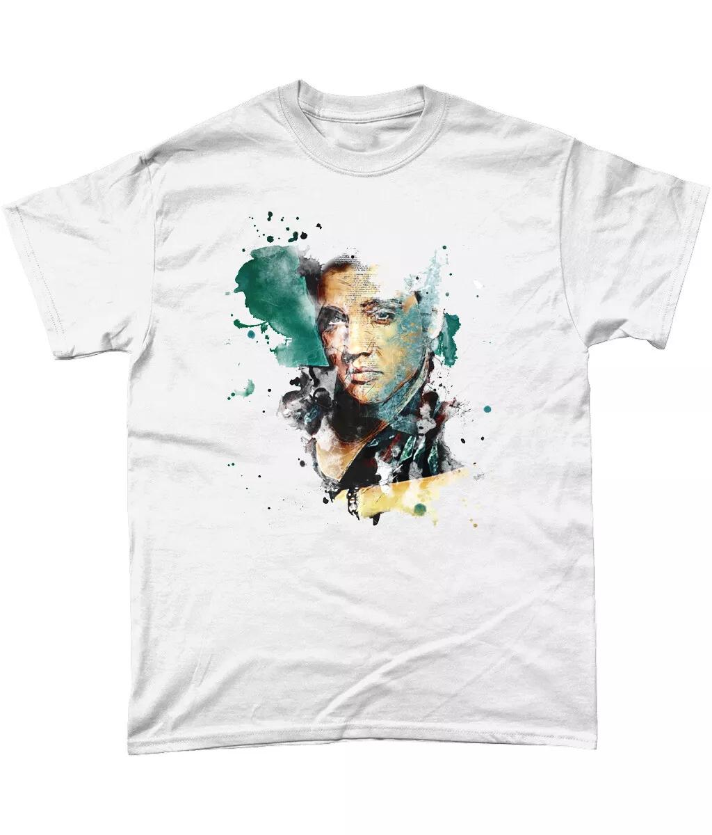 

Абстрактная футболка Элвиса Пресли S