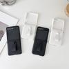 Luxe PU Leer Skin Polsband Telefoonhoesje voor Samsung Galaxy Z Flip 7 6 5 4 5G Flip5 Flip6 Flip7 FE Beschermende Achterkant