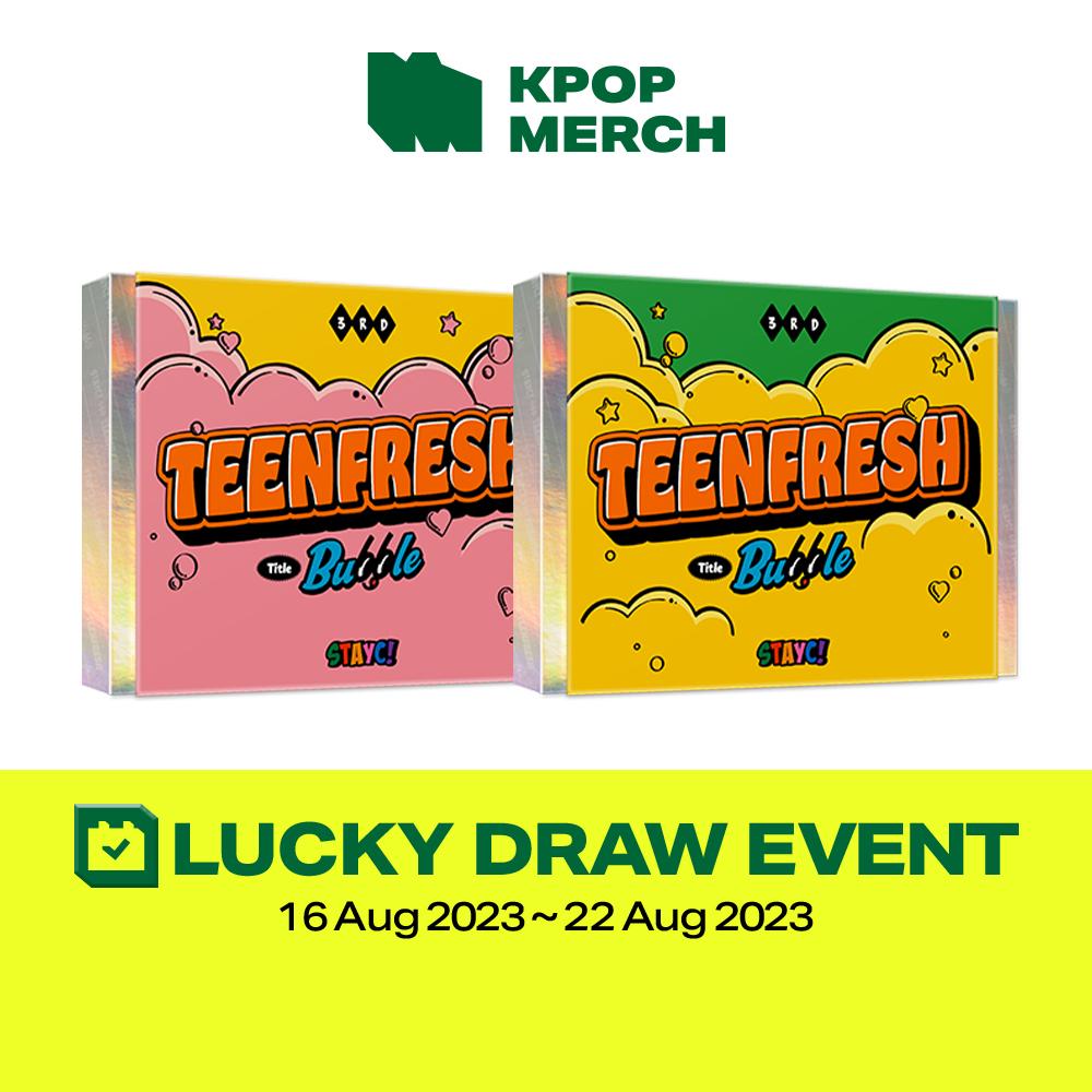 

[Pre-order] STAYC - TEENFRESH (Lucky Draw Event)