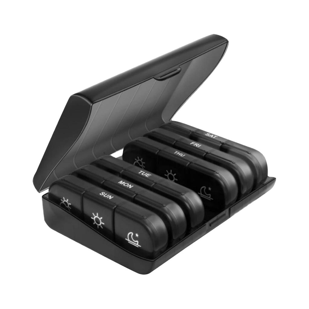 21-grid Box Seven Days A Week 21-grid Box Classification Box Portable Plastic Divided Box