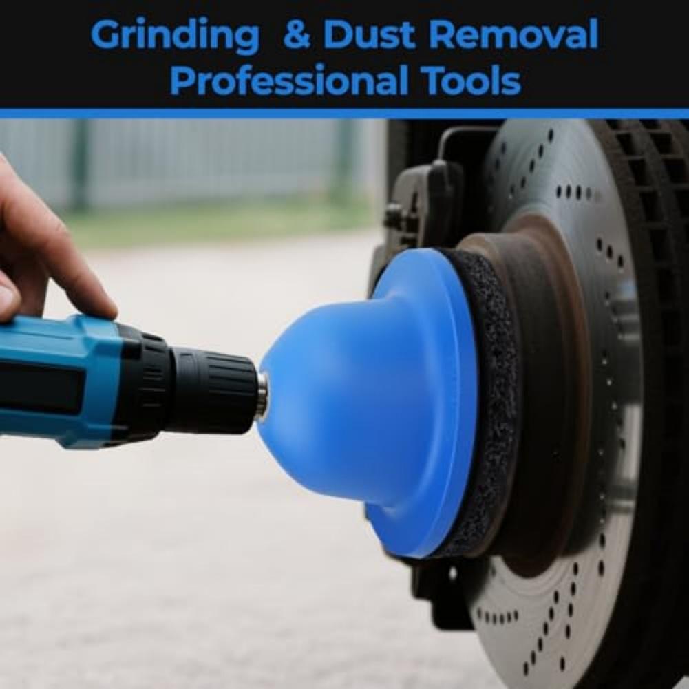 Car Wheel Rust Removal and Paint Grinding Tool for Polishing and Refurbishing Metal Frames with Spare Grinding Head