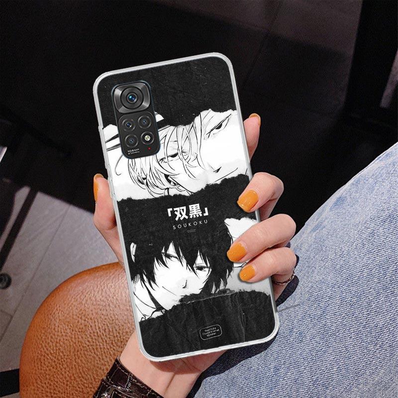 

Bungo Stray Dogs Double Black Phnoe Case for Phnoe Case for Xiaomi Redmi Note 15 14 14S 13 Pro Plus 12 12S 11S 11E 10S 10 11T 5G Redmi Note 13 5G