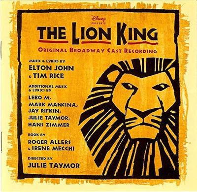 CD TIM RICE - The Lion King Broadway Musical PCCD00206 Japan Music Others Used