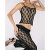 Women's Sexy Temperament Model See-through Lace Suit