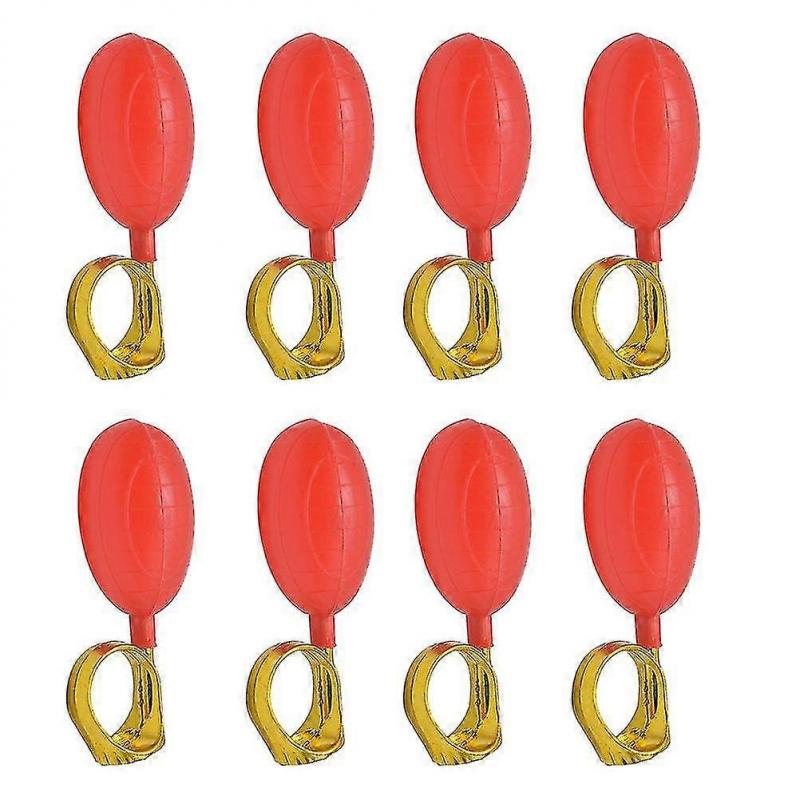 8 Stück Lustiger Kleiner Wasserspritzring Neuheit Streichrequisiten Kniffliges Spielzeug für Erwachsene