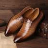 Office Dress Shoes for Men Vintage Men's Casual Leather Shoes Comfortable Slip-on Men's Loafers New Moccasins Sapatos Masculinos