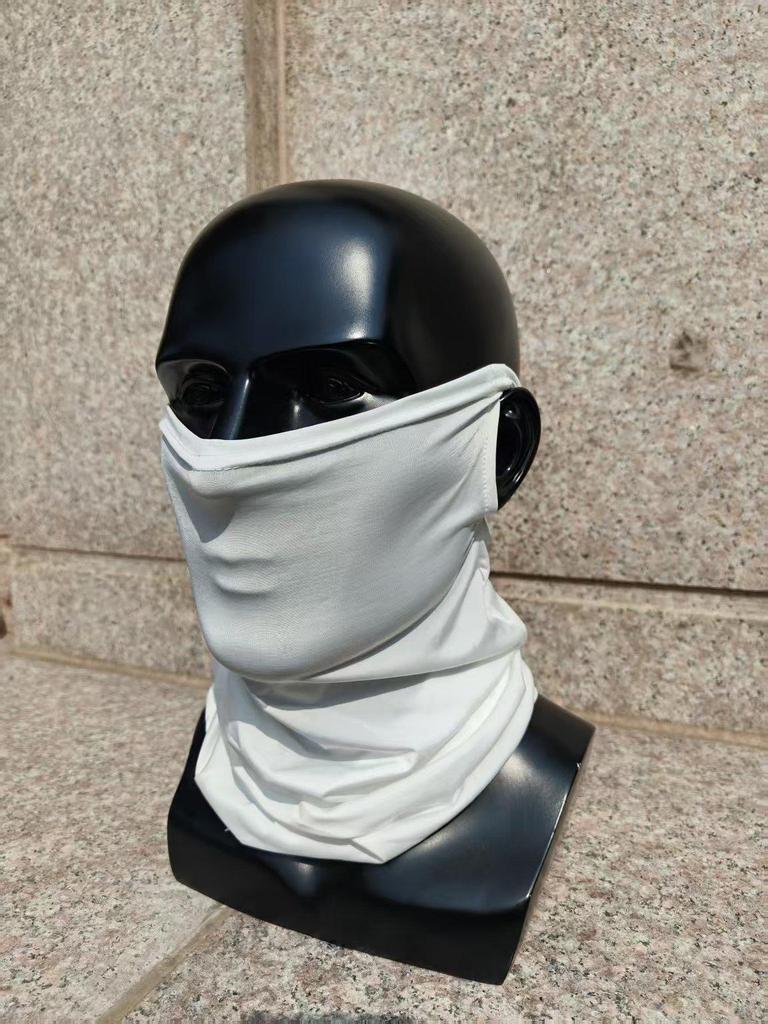 Ice Silk Sunscreen Neck Gaiter: Summer Cycling Face Mask & Bandana with Breathable Sun Protection