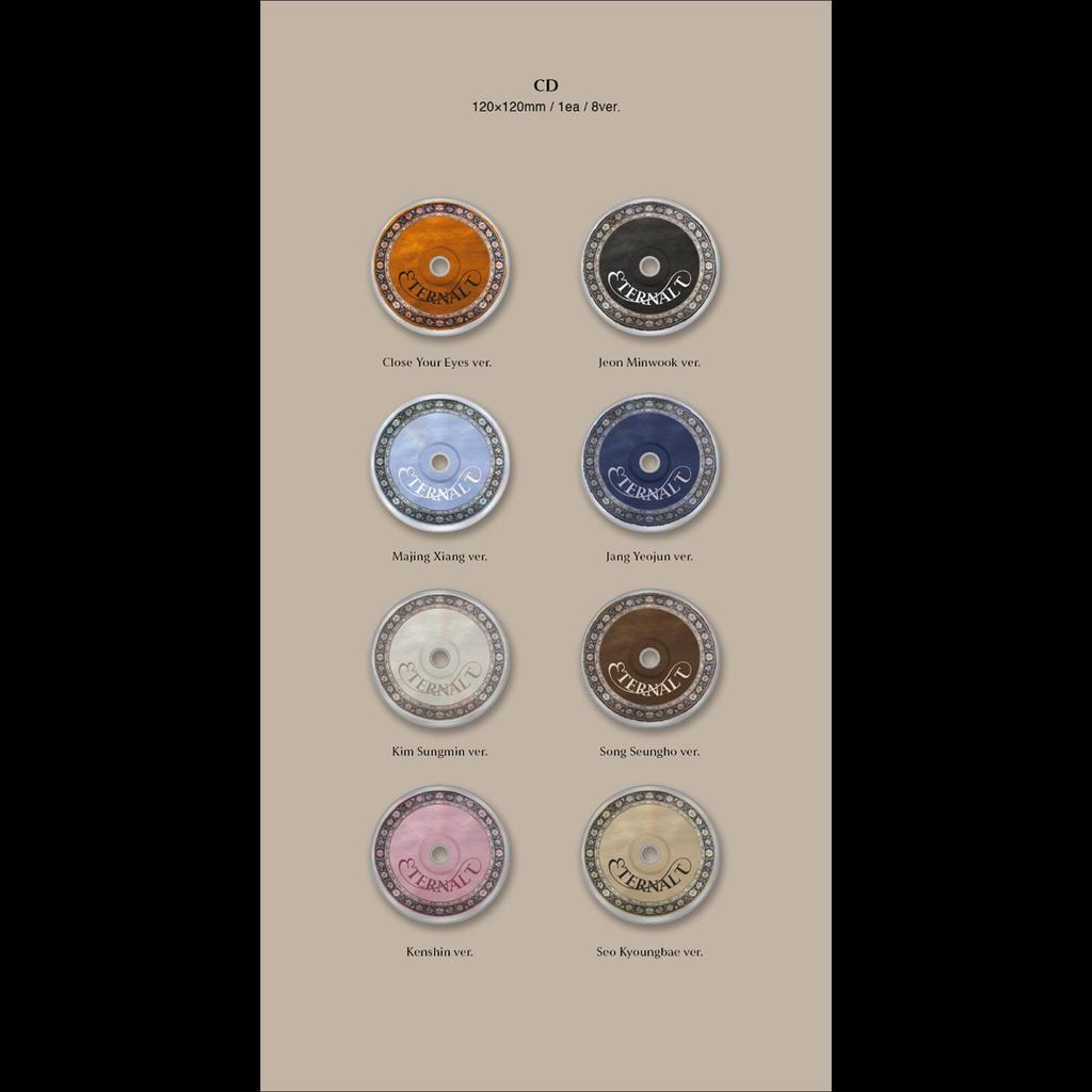 CLOSE YOUR EYES [ETERNALT] JEWEL Ver. The 1st Mini Album