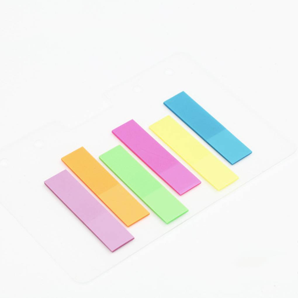 PET Memo Pad Notepad Stationery Notes Sticker Office Supplies Student Gifts