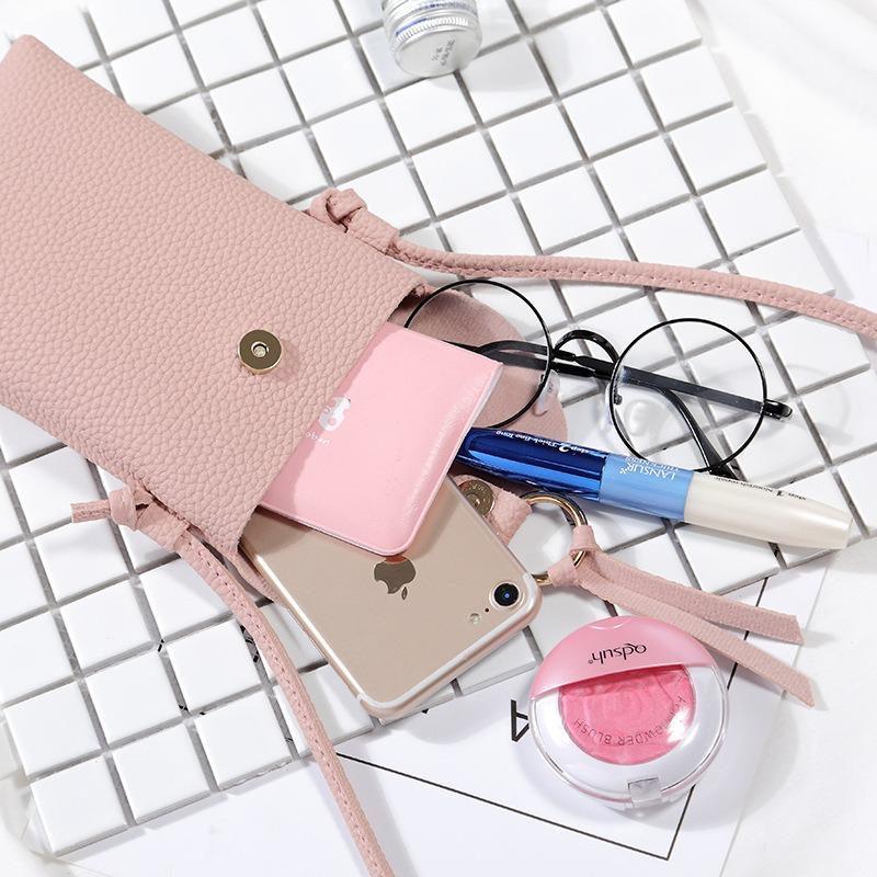 Bag women, new women's bag mini casual small square bag shoulder messenger bag mobile phone bag