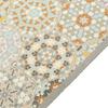 Tapis de cuisine lavable impression pastel hexagonale vidaXL