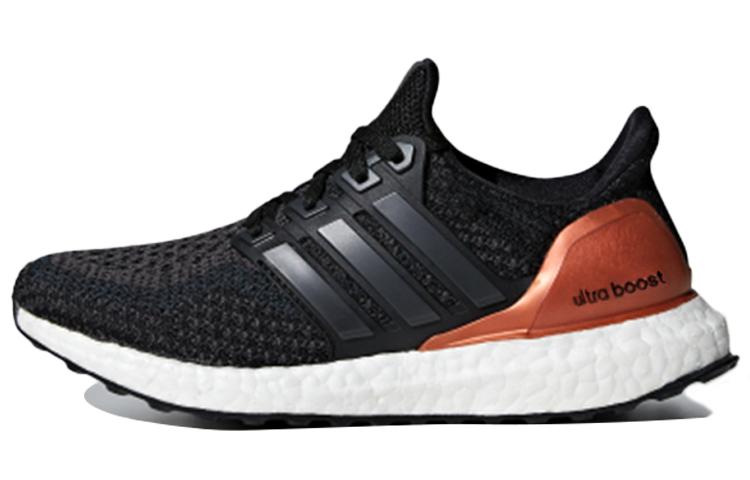 Adidas ULT Ultraboost J Cushioning Low top Kids Running Shoes Black Copper Teenagers BA9613 36