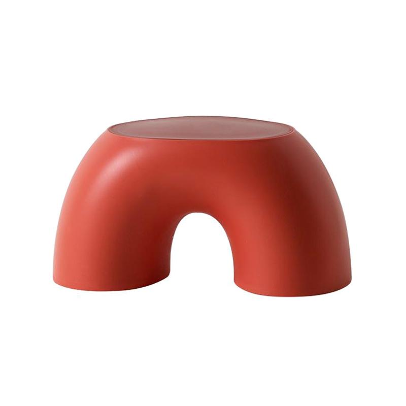Stool Plastic Rainbow Shape Footstool Safety Kids Step Stool Seat For Living Room Indoor Furniture Children'S Stool Toy