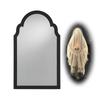 Glowing LED Mirror Decor Battery Operated Glowing Ghost Decor Halloween Wall Decor  Haunted Mansion