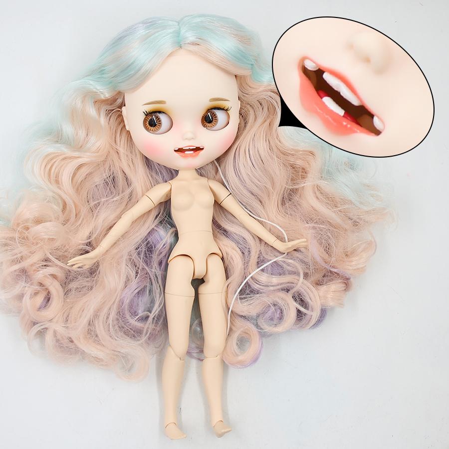ICY DBS Blyth Doll 1/6 Toy Joint Body Smiling Face Custom Doll 30cm Bjd Girl Toy
