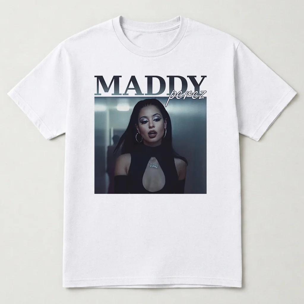 

2026 drama series Euphoria Maddy Perez graphic 100Cotton unisex shirt Summer New Y2k Fashion Unisex Short sleeve Tshirt fan gift 4XL