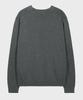 NOIRER Cashmere Cotton Deep V-Neck Knit (Gray)