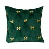 Christmas Plush Pillow Cover 18x18 Inch Decorative Throw Pillow Cover Winter Pillow
