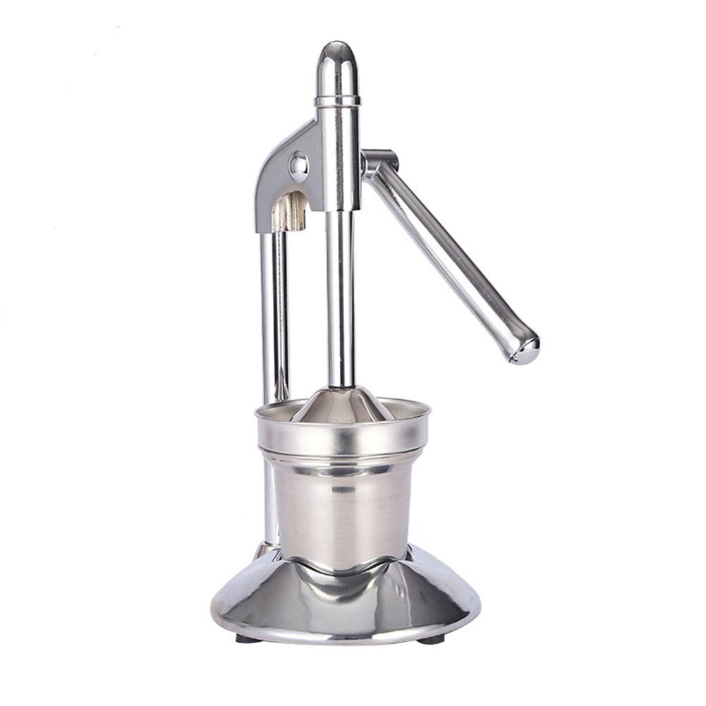 Stainless Steel Manual Fruit Juicer Hand Press Orange Lemon Pomegranate Extractor Easy Clean Home Kitchen Tool