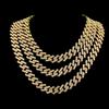 Hip Hop Men Small Diamond Full Diamond Cuban Necklace