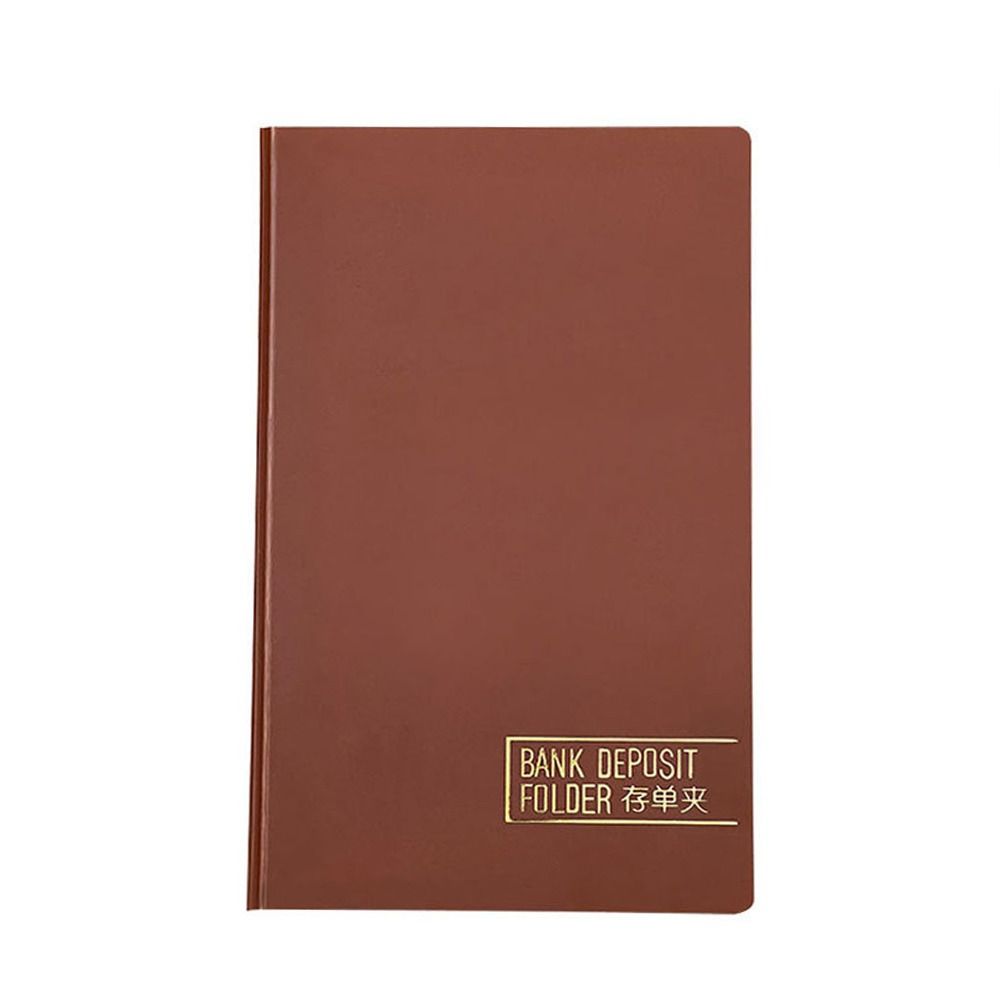 

Книга-вызов для сбережений и финансового управления, выработка привычки, денежный планер-кошелек, билет коричневый