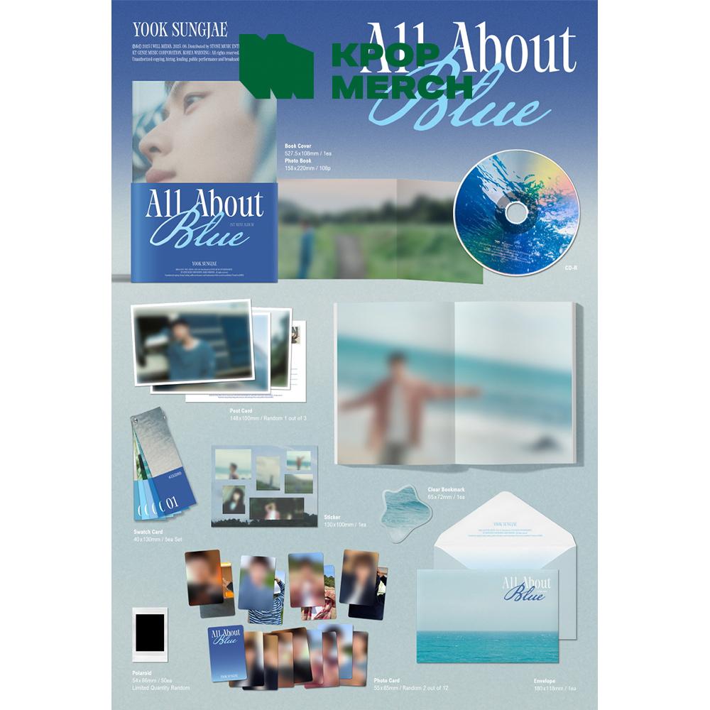 YOOK SUNGJAE - All About Blue (1st Mini)