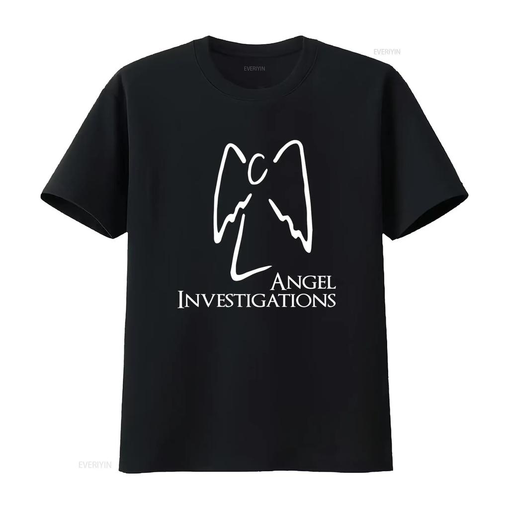 Angel Investigations T-Shirt Lustig Nerd Inspiriert von Buffy – Im Bann der Dämonen Perfektes TV-Geschenk vintage Gewaschen Mode Grafik