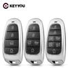 KEYYOU Replacement Car Remote Key Shell For Hyundai Tucson NX4 Sonata Nexo DN8 Santa Fe TM Staria Palisade Calligraphy Grandeur