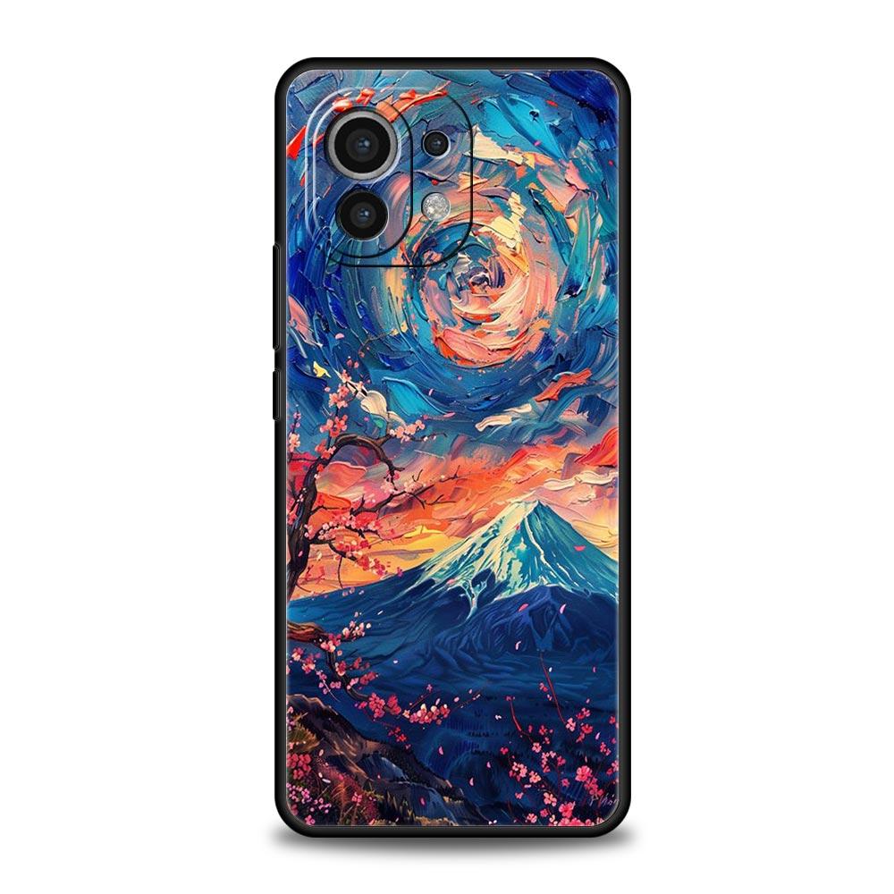 

Van Gogh Sunflowers The Starry Night Art Case For Xiaomi Mi 15 14 14T 13T 12T Pro 12 13 11 Lite 5G 11T Poco X6 X7 X5 Pro Cover Xiaomi 15