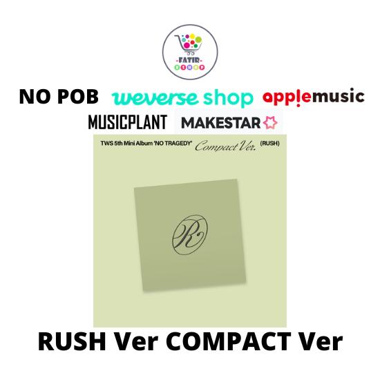 Select POB RUSH Ver COMPACT Ver TWS 5th Mini Album NO TRAGEDY