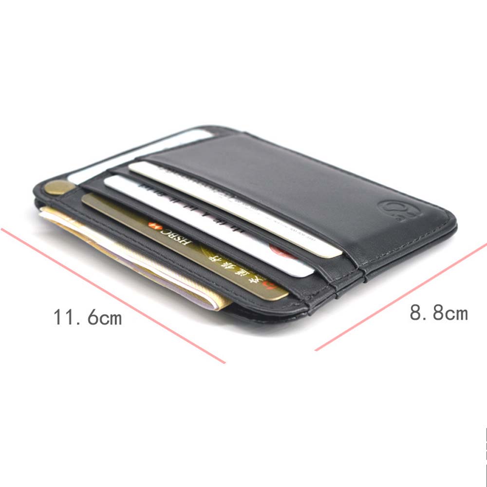 Кожаный мужской держатель для карт на молнии — фото 9