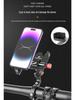Aluminum Alloy Rotating Bicycle & Scooter Phone Holder - Adjustable Front & Rear Mount