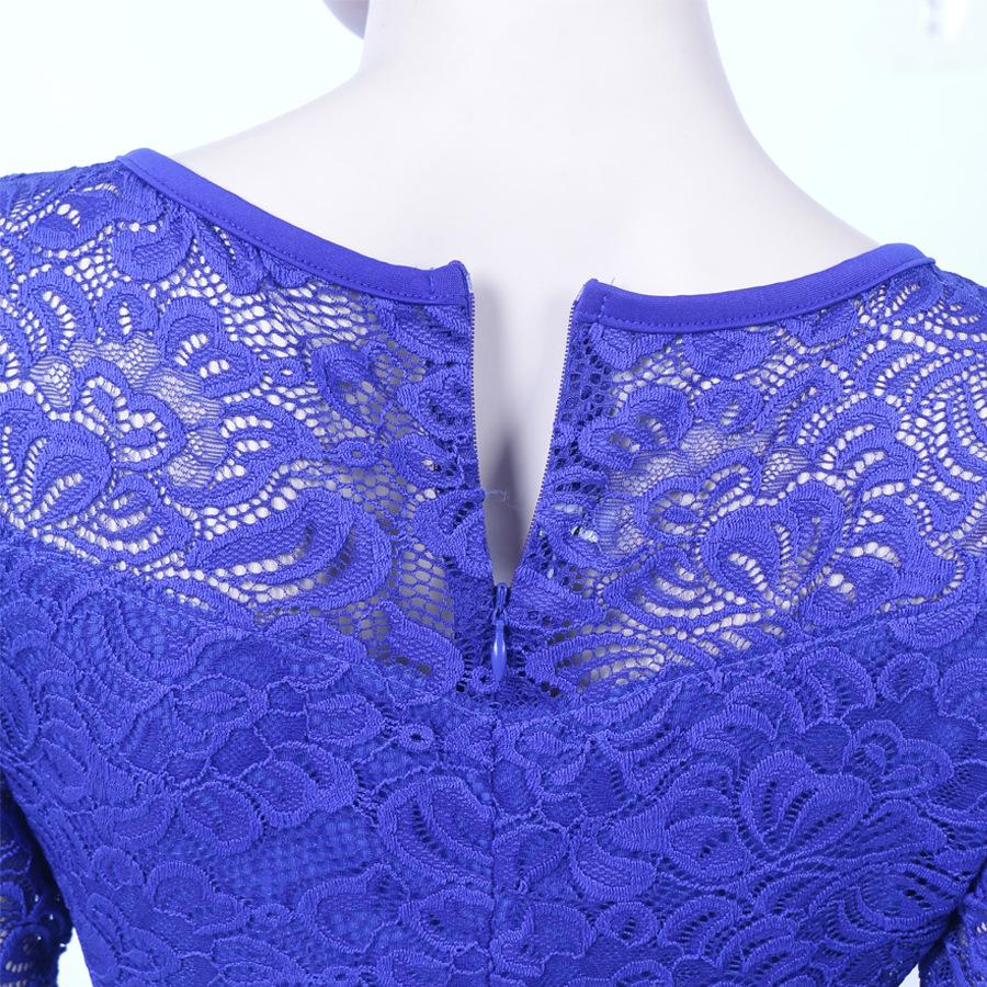 2024 European & American Off-Shoulder Lace Pencil Skirt Dress for Women
